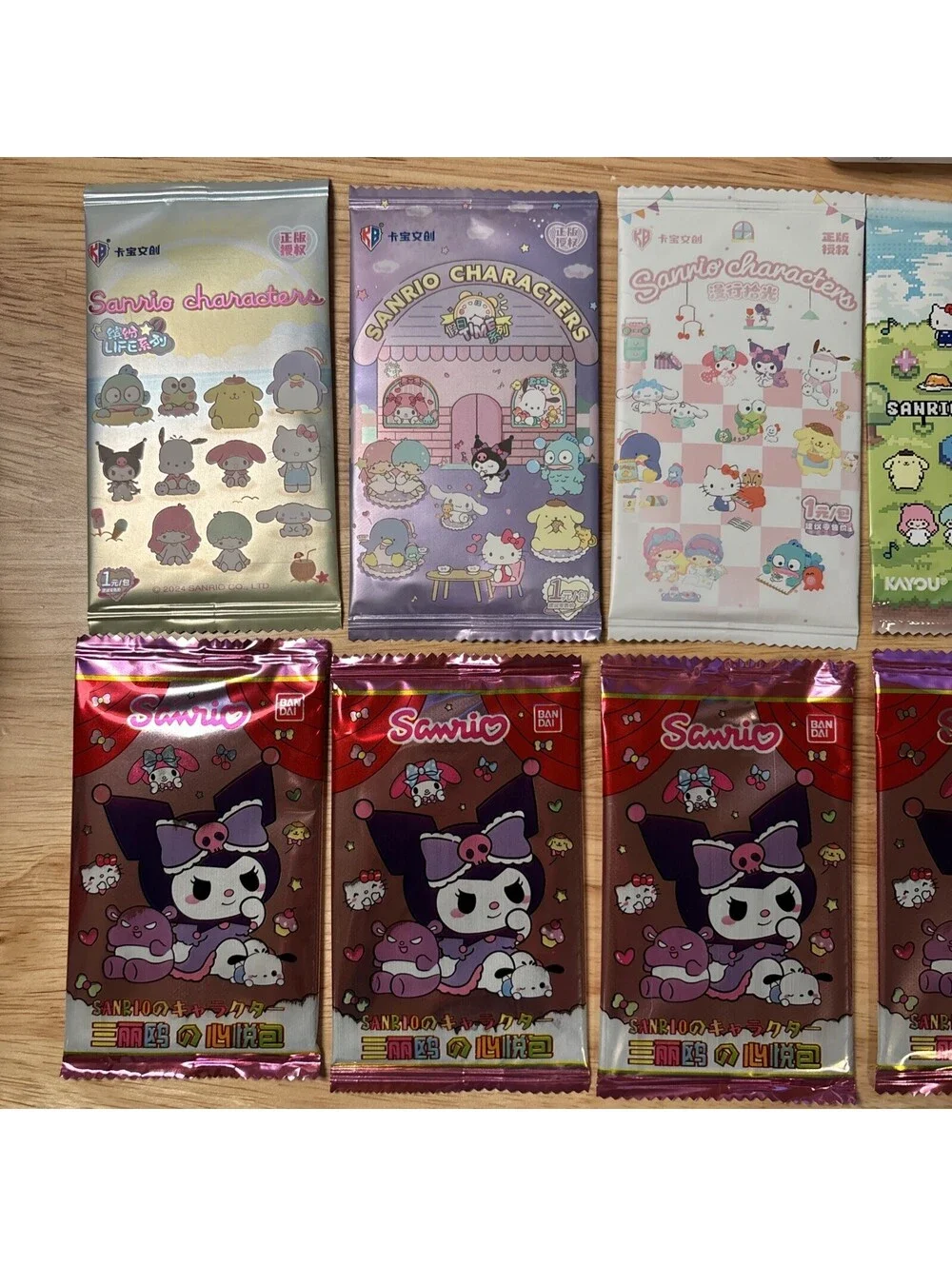 10x PACK LOT 41 Cards Sanrio Characters Trading Cards Hello Kitty Different Sets